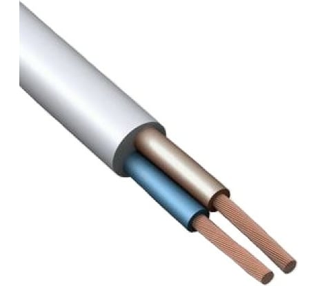 Провод ПВС Русский Свет 2x0.75 380В упаковка 50м Конкорд 7899