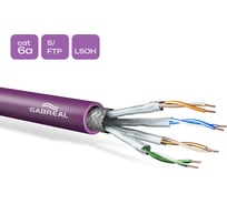 Витая пара GABREAL (500 м) CAT6A S/FTP 625 MHZ 23 AWG LSOH