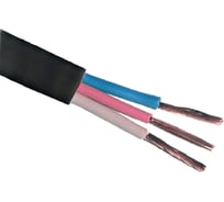 Провод ПБОВнг-3 ПУГНПнг VKL electric 3х4 черный 100м СКК ТУ 16. К17-009-2017