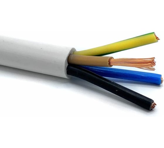 Провод ПВС Кабель-Арсенал 4х6,0 ГОСТ - 50 м KARS-52176