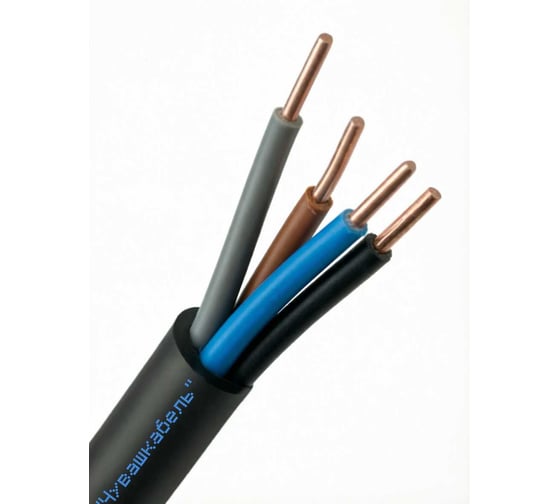 Кабель АО "ЗАВОД "ЧУВАШКАБЕЛЬ" ВВГнг(А)-LS 4х1,5 ок(N)-0,66 (20 м) ПD10I4X00410004