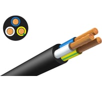 Кабель KNS КГтп-ХЛ 3х6 ГОСТ (100 метров) KNS-KPP-KGTPHL-360-100