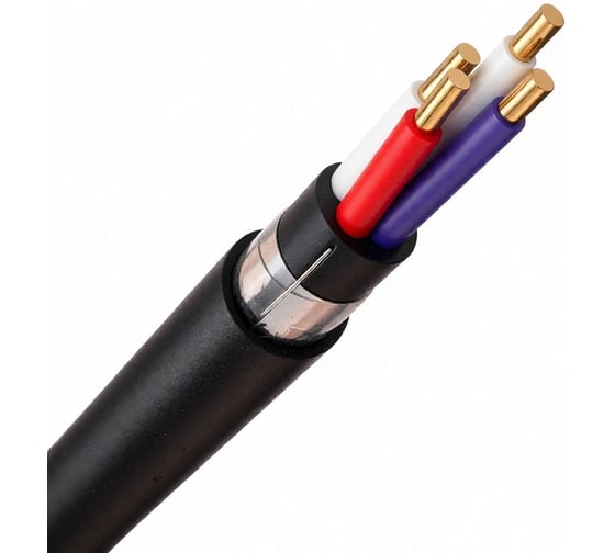 Кабель ELITRON КВВГЭнг(А)-LS 4х2,5 ОК ГОСТ (60 метров) E633-60