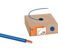 Провод TDM ELECTRIC ПуГВ 1х1,5 ГОСТ, в коробке 100м, синий SQ0124-1420