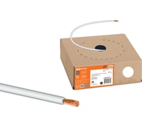 Провод TDM ELECTRIC ПуГВ 1х2,5 ГОСТ, в коробке 100м, белый SQ0124-1427