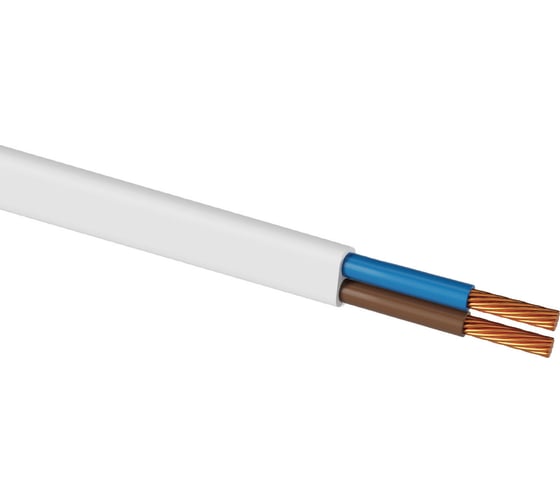 Шнур TDM ELECTRIC ШВВПмб 2х0,75 30м, белый Народный SQ0120-0402