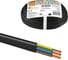 Шнур TDM ELECTRIC ШВВПмб 3х0,75 5м, черный Народный SQ0120-0108 1