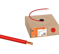 Провод TDM ELECTRIC ПуГВ 1х2,5 ГОСТ, в коробке 100м, красный SQ0124-1429