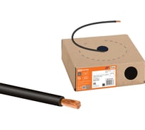 Провод TDM ELECTRIC ПуГВ 1х2,5 ГОСТ, в коробке 100м, черный SQ0124-1428