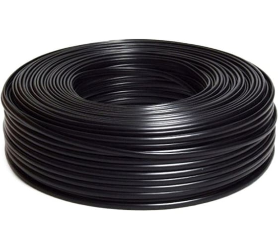 Электропровод MW бухта ПВС (ГОСТ) 5х2,5 чёрный 100м