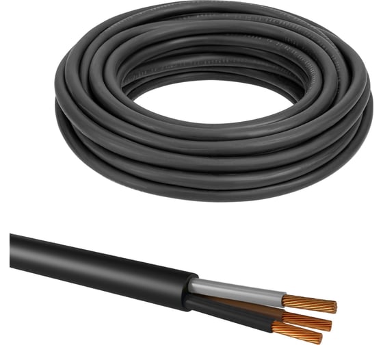 Кабель TDM ELECTRIC КГТП-ХЛ 3х2,5(N)-0,66 ГОСТ (10м) TDM SQ0110-0253