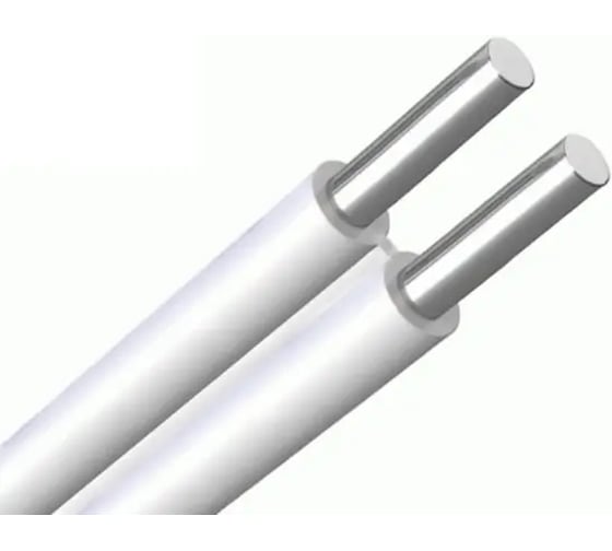 Электропровод MW ПАВ, бухта ГОСТ 2х2,5 белый 250м