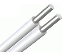 Электропровод MW ПАВ, бухта ГОСТ 2х4 белый 200м