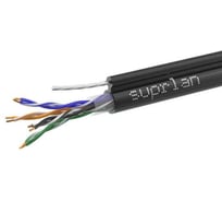 Кабель SUPRLAN Long Ethernet UTP Cat.5e 4x2x0,64 Cu PE T-FG8 (трос) Outdoor 500м (RUS) 01-0348-1