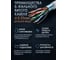 Кабель сетевой OXION 4 пары CAT5e FTP PVC 24AWG медь 20м +4 шт. син. колп.+4 шт. RJ-45 разъема, арт. OX8P8C20LFWC-2-2 3