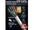 Кабель сетевой OXION 4 пары CAT5e UTP PVC 24AWG медь 20м +4 шт. син. колп.+4 шт. RJ-45 разъема, арт. OX8P8C20LWC-2-2 2