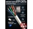 Кабель сетевой OXION 4 пары CAT5e UTP PVC 24AWG медь 50м +6 шт. син. колп.+6 шт. RJ-45 разъема, арт. OX8P8C50LWC-6-6 2