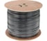 Кабель 5Bites FTP/SOLID/6CAT/CCAG/PE/BLACK/OUTDOOR/MESSENGER/DRUM/305M FS6570-305APE-M 4