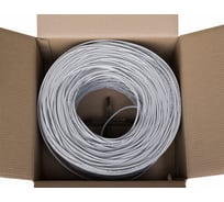 Кабель витая пара Retic 305м, U/UTP, 4PR, cat. 5e, Cu, PVC, 24 AWG, indoor UTP4-C5E-G24-IN-PVC-305-TWCS