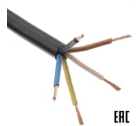 Электропровод MW бухта ПВСнг(А)-LS 5х1,5 чёрный 100 м