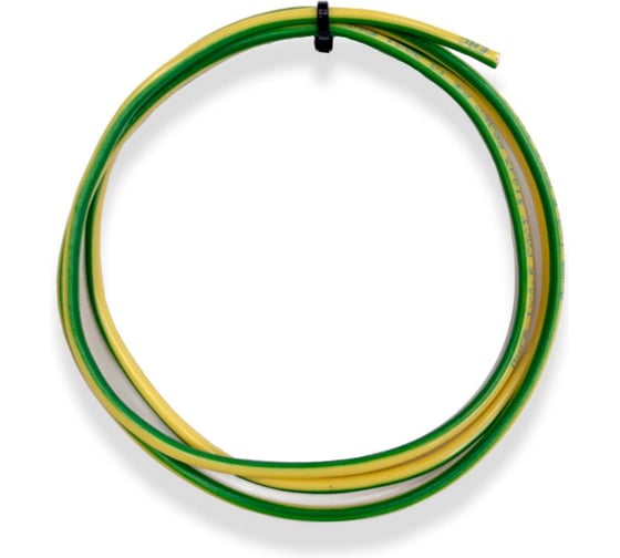 Провод СПЕЦ ПуГВ 1x25 мм2, желто-зеленый, 100 метров СПЕЦ-ПУГВ 1X25 Ж-З-100