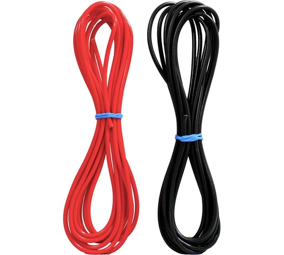 Комплект проводов Seppra ПГВА 1,5 мм.кв. 2 цвета по 3 метра 602.1500.003