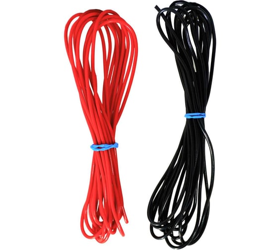 Комплект проводов Seppra ПГВА 0,75 мм.кв. 2 цвета по 3 метра 602.0700.003