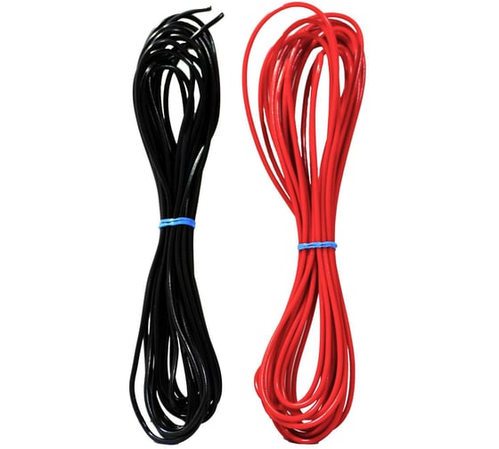 Комплект проводов Seppra ПГВА 0,75 мм.кв. 2 цвета по 5 метров 602.0700.005