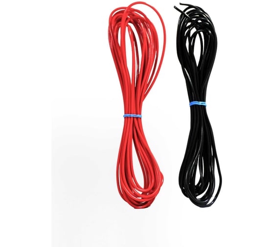 Комплект проводов Seppra ПГВА 0,50 мм.кв. 2 цвета по 5 метров 602.0500.005