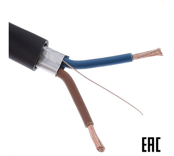 Электрокабель MW КГВЭВ нг(А)-LS 2х4 100 м