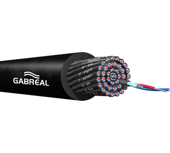 Мультикор аудиокабель GABREAL AM AWG24 U/F TC 8P PVC (100 м)