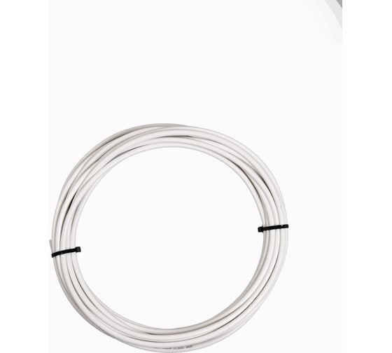 Коаксиальный кабель TWIST RG-6U, 75 Ом CCA, оплетка AL, белый, 10м TWCS-COAX-RG6-CСS-48-10