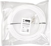 Коаксиальный кабель TWIST RG-6U, 75 Ом CCA, оплетка AL, белый, 20м TWCS-COAX-RG6-CСS-48-20