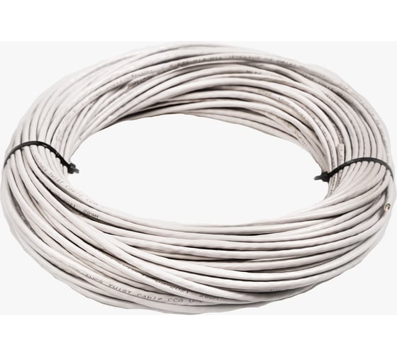 Витая пара TWIST 50м, UTP, 4PR, cat. 5e, CCA, PVC, 24 AWG, indoor UTP4-C5E-CCA-G24-IN-PVC-50-TWCS