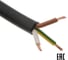 Кабель медный гибкий холодостойкий MW КГТП-ХЛ 380/660-2 3х4 (РЕ) 100 м 1