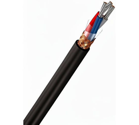 Кабель монтажный экранированный MW МКЭШнг(А)-LS 3х1 100 м