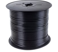 Кабель для аналогового видеонаблюдения ЭРА KK-0.5-PE ККСП-2x0,5 мм, бухта 200 м, чёрный, Б0052741