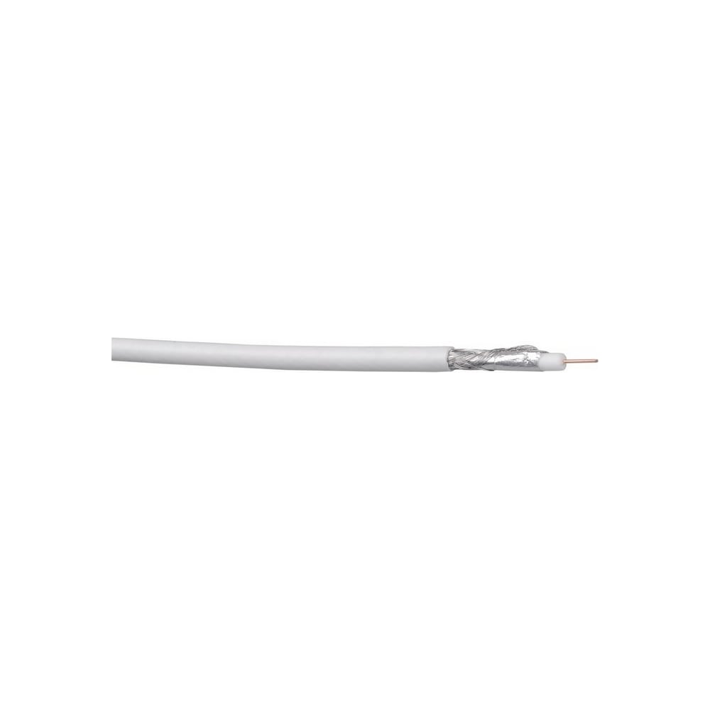 Коаксиальный кабель IEK ITK RG6, 75 Ом, FPE, ПВХ, белый 305м CC1-R6F1 ...