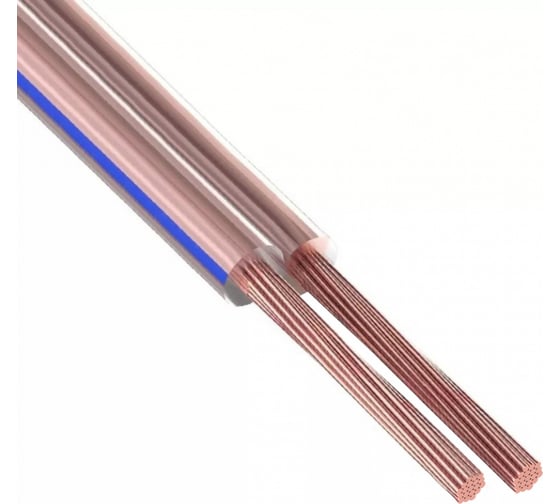 Акустический кабель Belsis 2x1,5 мм2 прозрачный диэлектрик BW7706