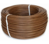Провод монтажный МГШВ АО "ЗАВОД "ЧУВАШКАБЕЛЬ" 0,75 коричневый (ПR1110RИ0000000) 100м