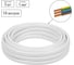 Провод TDM ELECTRIC ПГВВП 3х1 ГОСТ (10м), белый SQ0127-0355 1