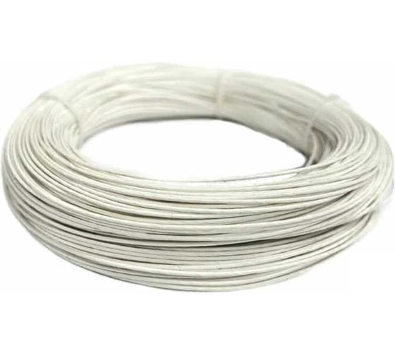 Провод АО "ЗАВОД "ЧУВАШКАБЕЛЬ" МС 15-11 2х0,20 белый 100м ПR1202IББ000000