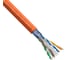Кабель FUTP4-C6-CCA-S23-IN-LSZH-OR-305 FTP 4 пары кат.6 CCA, 0.57мм 23AWG, экран, 305м, оранжевый, LSZH ExeGate 300620 3