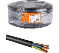 Кабель КГТП-ХЛ TDM ELECTRIC 5х2,5-0,66 ГОСТ 100м SQ0110-0030