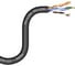 Витая пара PV-link PV-UTP PE v. - UTP, Cat5e, 4х2х0.5, PE, черный, для внешней прокладки, бухта 305м 2121 1