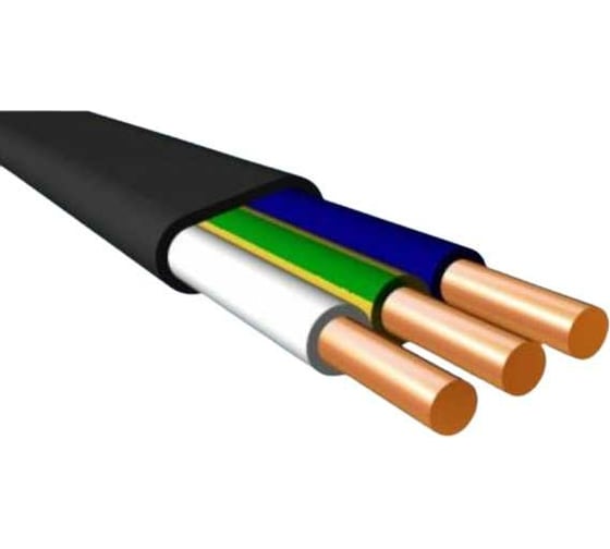 Кабель ВВГ-ПнгА-LS VKL electric 3х4 ок N, PE-0.66 100м СКК ТУ 16.К71-310-2001, ГОСТ 31996-2012 1191207 1