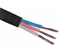 Провод VKL electric ПБОВнг-3 (ПУГНПнг) 3х1,5 черный 100м СКК ТУ 16.К17-009-2017 1191653