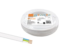 Провод ПУСП TDM ELECTRIC 3x1,5 20м, белый Народный SQ0126-0022