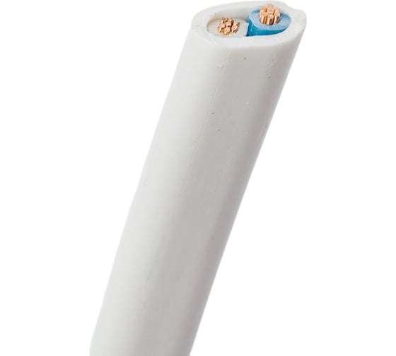 Провод ПУГСП TDM 2x1,5 5м, белый Народный SQ0126-0207