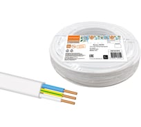 Провод ПУСП TDM ELECTRIC 3x4 10м, белый Народный SQ0126-0018